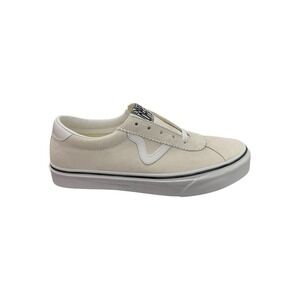 Vans Cream and White Athletic Shoes